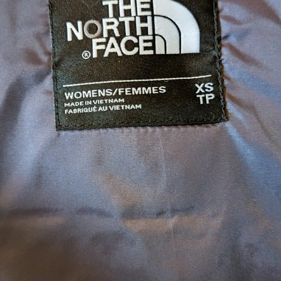 The North Face 550 Down Zip Up Puffer Vest Womens Size XS Purple - Picture 3 of 3